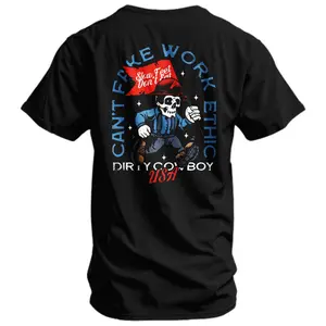 [Sale Up To 50%] Can't Fake Work Ethic Men's T-Shirt, Instant Style Upgrade for Men, Simple and Clean Look