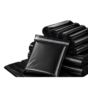 Black Poly Mailers Bulk | Self Seal Waterproof Shipping Bags | Tear Resistant Packaging for Small Business