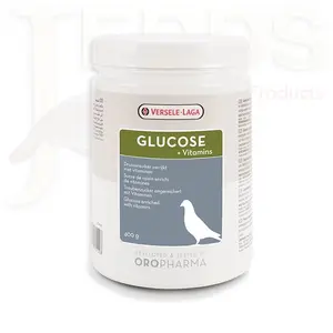 Versele-Laga Glucose + Vitamins Essential Recovery Vitamins for Pigeons 400g Developed by Oropharma