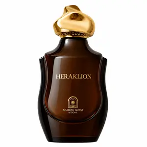 Arabian Quest Heraklion 3.3 Fl.oz Extrait de Parfum | Notes: Bergamot, Turkish Rose, Pink pepper, Amber, Patchouli, Cedarwood