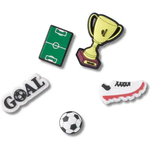Crocs Jibbitz Team Sports Shoe Charms 5-Pack