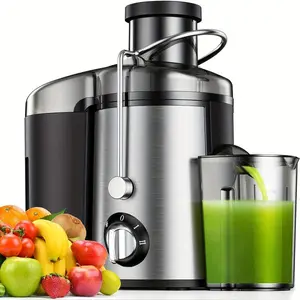 Multi Function Juicer Machine – 3 Speed Wide Mouth Fruit & Vegetable Juice Extractor, Easy Clean Detachable Design