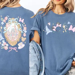 Vintage Magical Castle Coquette Shirt, Magic Kingdom Shirt, WDW tee, Magical world shirt [Adult - Youth _ Toddler], Graphic shirt, Gift Birthday