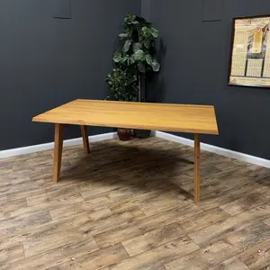 Article Madera 71” Solid Wood Dining Table — Oak