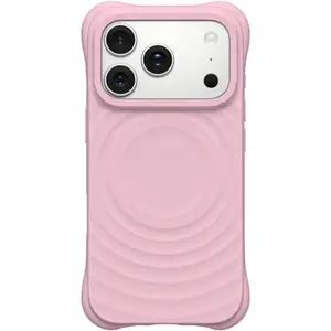 CASETIF Ripple Phone  Case [Silicone/Compatible with Magsafe / 6.5 ft. 2X Military Grade Drop Protection] - Primrose Pink