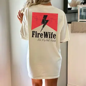 Fire Wife, Firefighter Wife, Fire Wife Gift, Fireman Wife, Fire Wife Shirt, Fireman Wife Shirt, Fireman Wife Gift, Thin Red Line