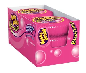 HUBBA BUBBA Bubble Gum Tape - Original Chewing Gum Bulk Pack, 2 oz, Pack of 6 Candy Bulk