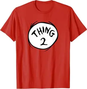 Dr. Seuss Thing 2 Emblem T-Shirt