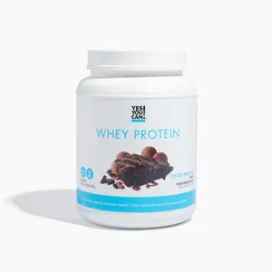 Yes You Can! Whey Protein Powder, High Protein, Gluten-Free Snack Enriched with Iron and Vitamin D