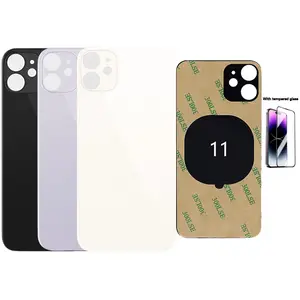 Back Screen Glass Cover Replacement Compatible with iPhone 11 6.1-Inches All Carriers