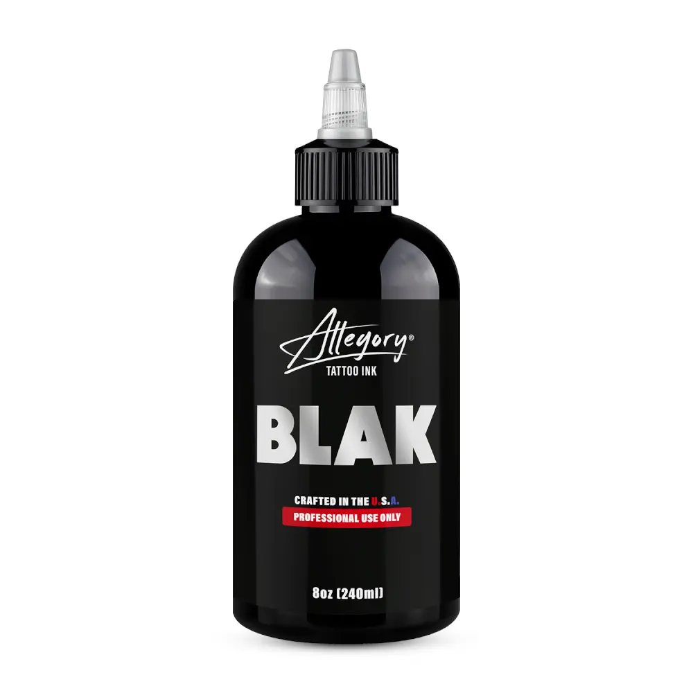 Allegory Premium Tattoo Ink — Blak — Pick Size
