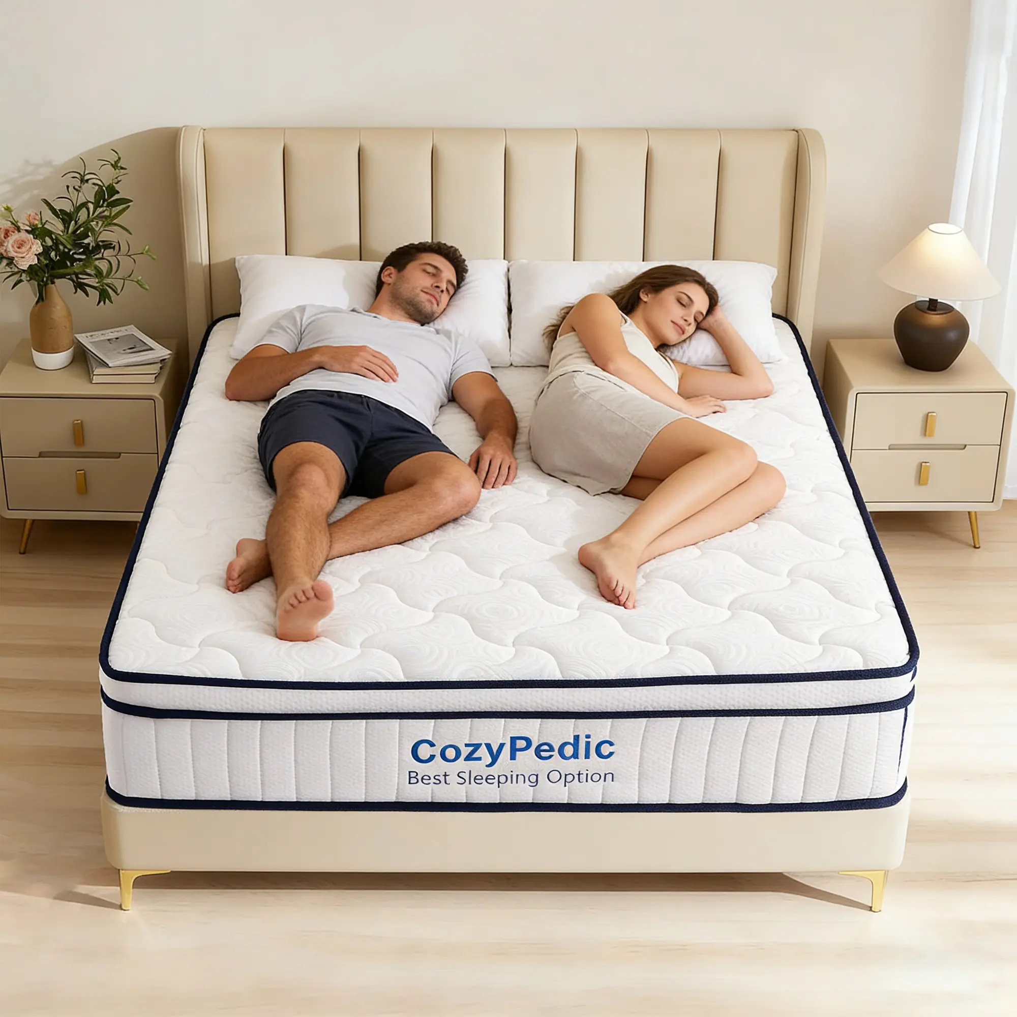 Full Mattress,10 inch Full Size Mattress,Hybrid mattresses,Single,Gel Memory Foam Individually Wrapped Pocket Coils Innerspring Pressure Relief,Soft,CertiPUR-US Certified,Fiberglass-Free,12KING