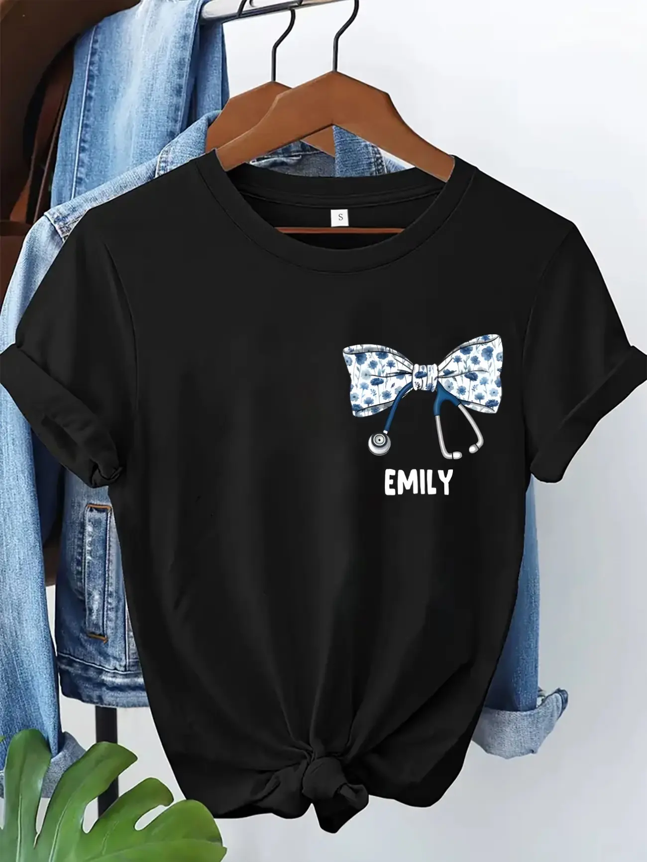 Custom Text T-Shirt, Personalized Text, Business Logo, Team Logo Apparel, Custom Your Text