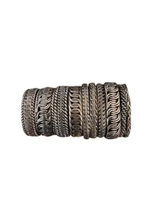 Solid copper bracelets
