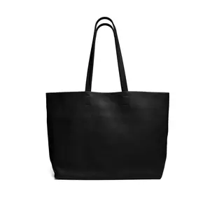 The Harper Leather Tote Bag by Andar – Togo Leather Everyday Tote for Women | Spacious Minimalist Shoulder Bag Designed with Lauren Lane for Work or Travel