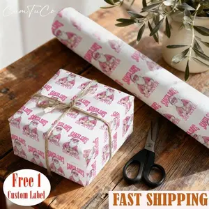 [Blackk Friday Sale]Santa Claus 67 Wrapping Paper, Six Seven Wrapping Paper, Trendy 6 7 Christmas Wrapping Paper, Viral 67 Wrapping Paper, Xmas Gifts wrap holiday luxury