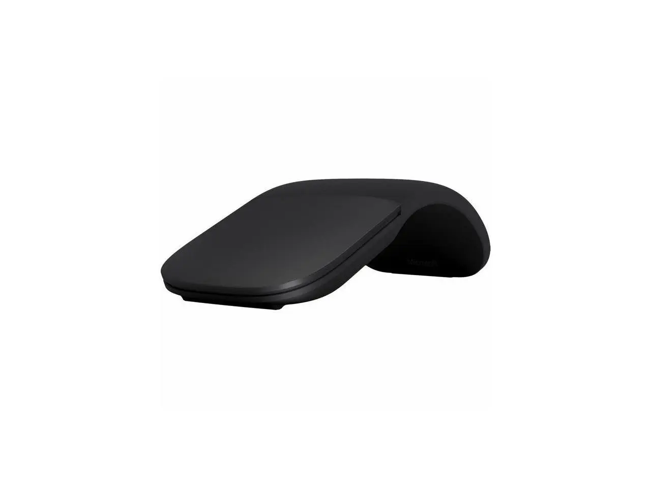Microsoft Microsoft Arc Mouse (Black) - BlueTrack - Wireless - 32.81 ft - Bluetooth - 2.40 GHz - Black - 1800 dpi - Scroll Plane - 2 Button(s) - 1 Programmable Button(s) - Symmetrical - 2 x AA Battery