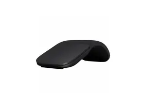 Microsoft Microsoft Arc Mouse (Black) - BlueTrack - Wireless - 32.81 ft - Bluetooth - 2.40 GHz - Black - 1800 dpi - Scroll Plane - 2 Button(s) - 1 Programmable Button(s) - Symmetrical - 2 x AA Battery