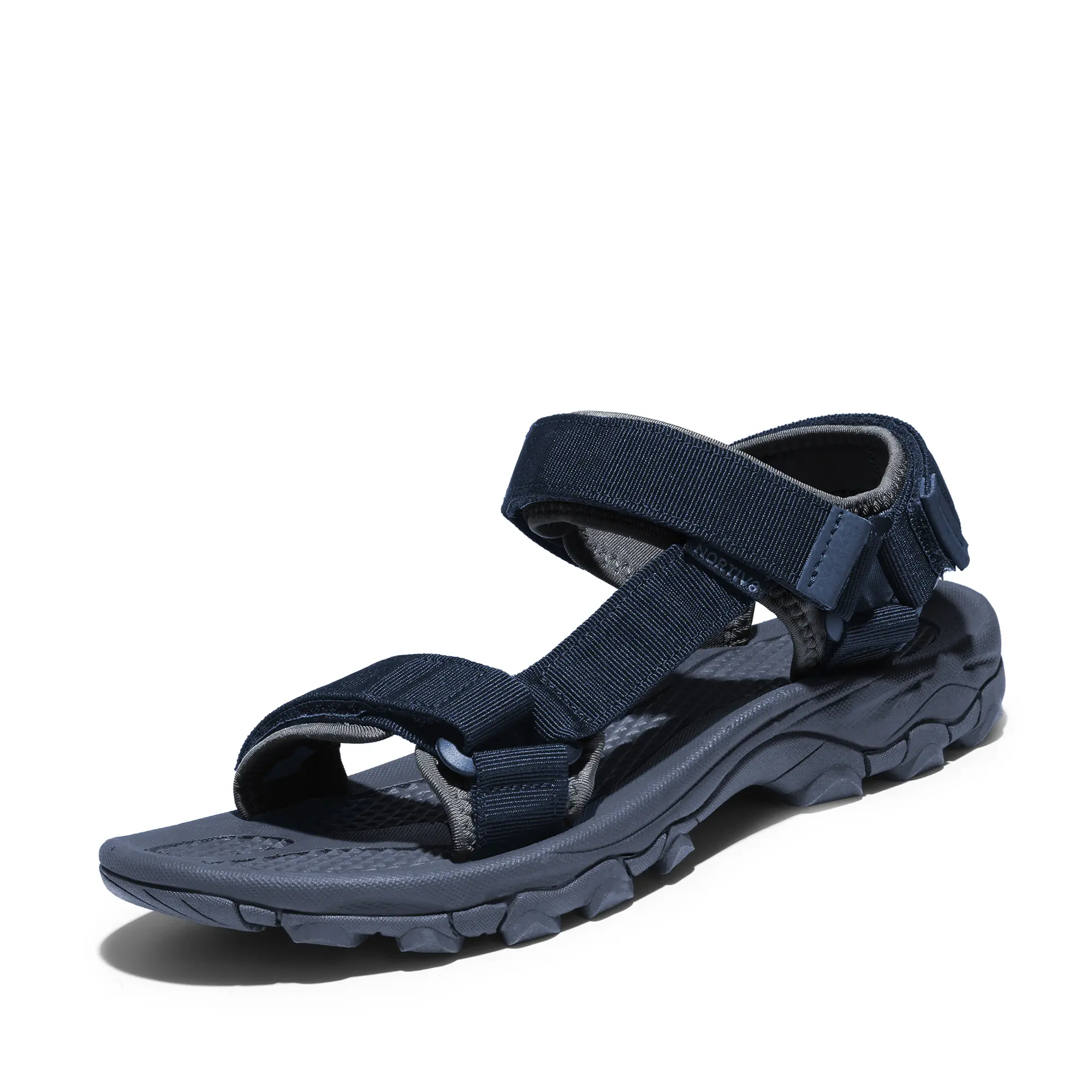 NORTIV8 Men's Open-Toe Sports Sandals, Outdoor Walking Sandals, Cushioned Men's Footwear, Outdoor Sandals