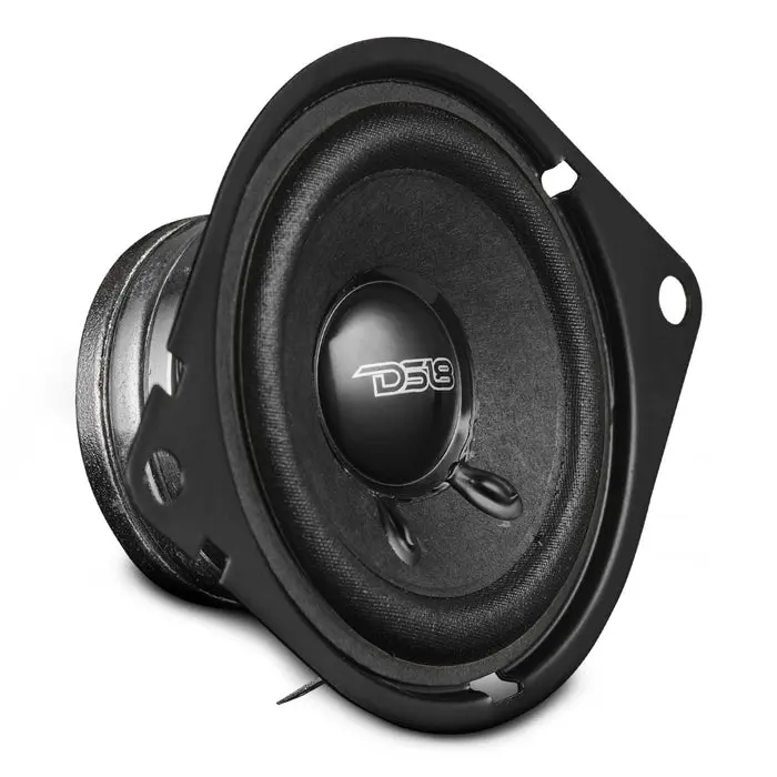 DS18 2.5" OEM Dashboard Car Stereo Speaker - Model 25D120NO-4, 60W RMS, 4 Ohm, Neodymium Magnet Mid-Range Loudspeaker, Car Audio Component with Steel Basket, Cloth & Paper Elements, Car Speakers