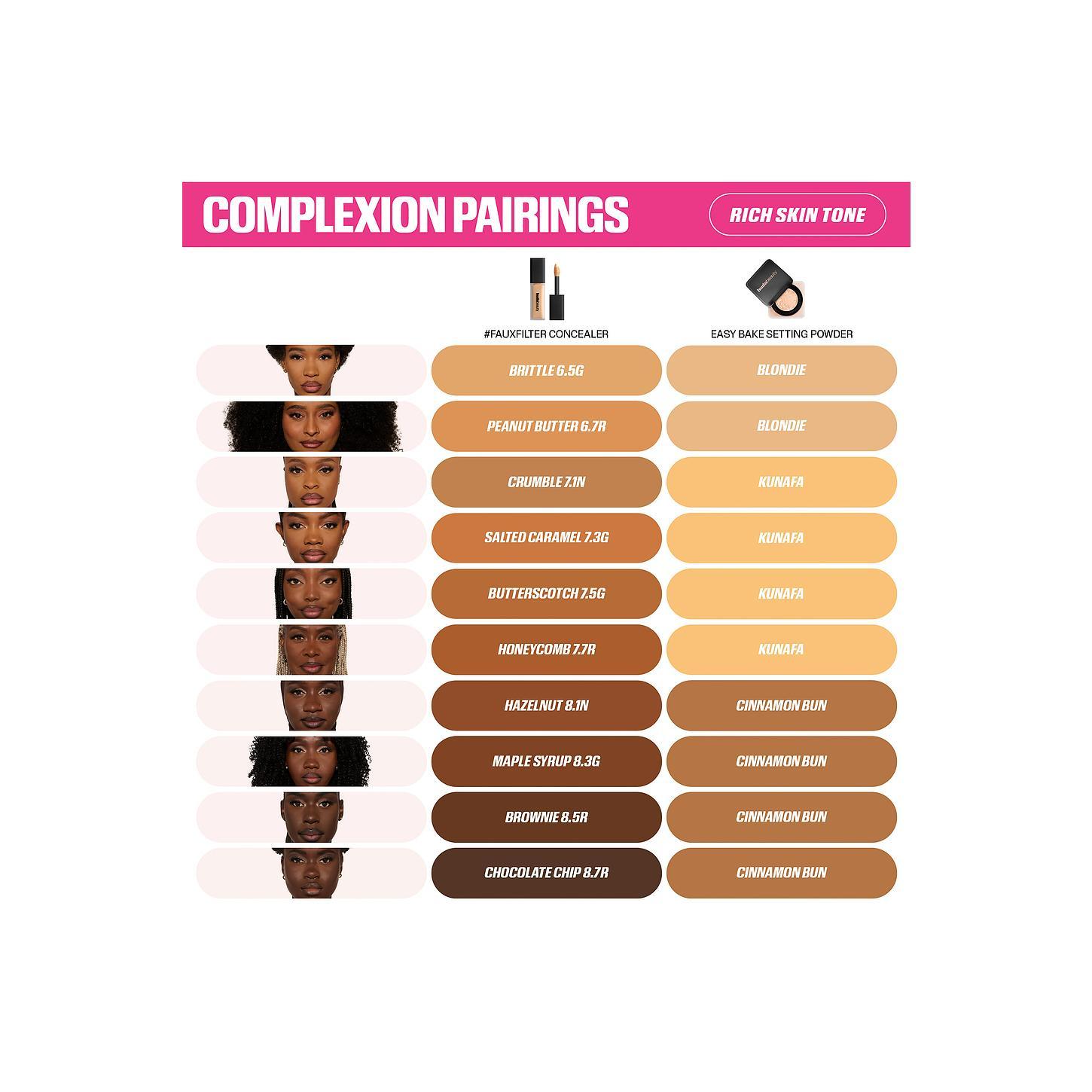 Huda Beauty Faux Filter Luminous Matte Concealer in Honeycomb 7.7