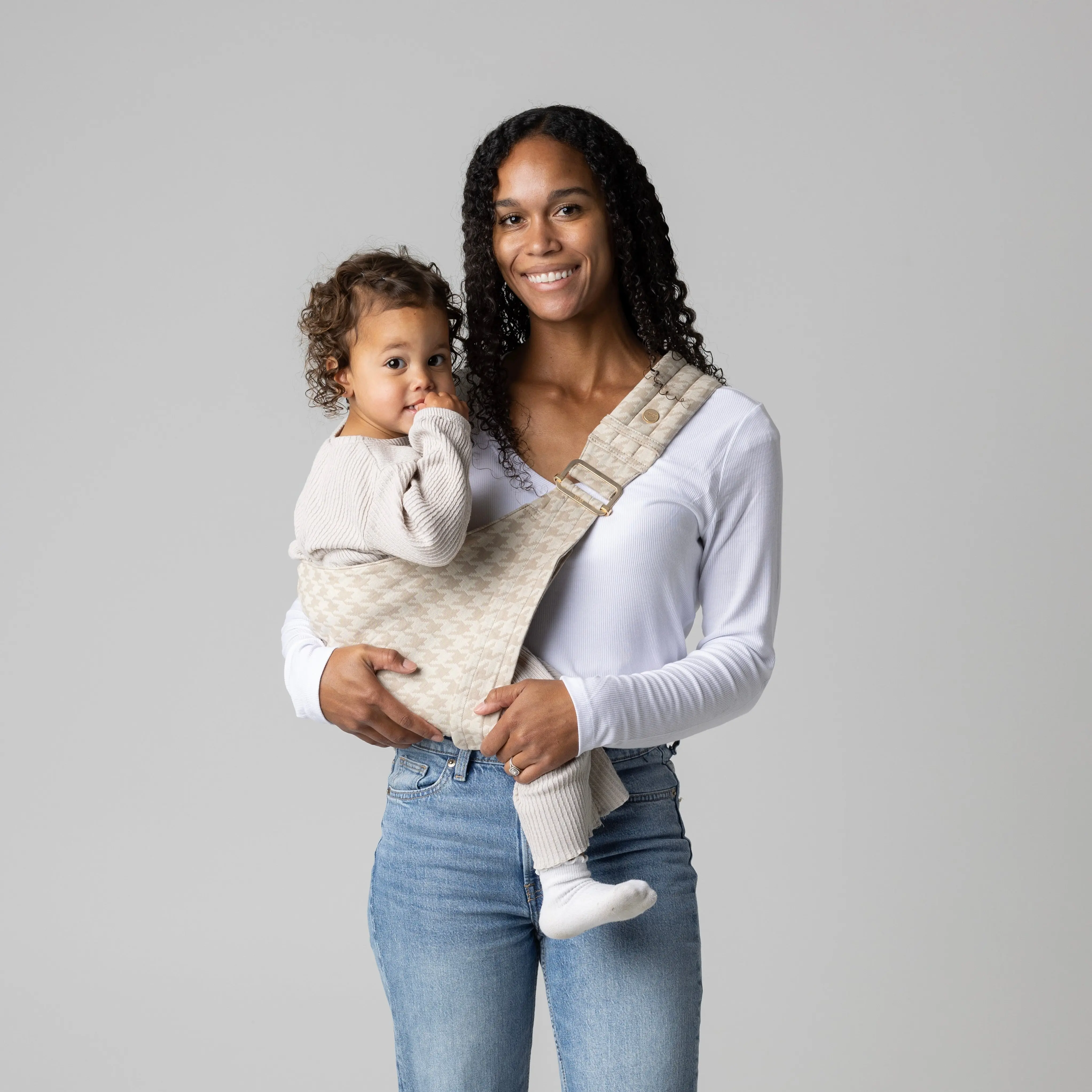 The Monarch Toddler Sling - Houndstooth The Monarch Toddler Sling - Houndstooth
