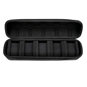 Watch Storage Box & 5-Slot Watch Travel Case with Soft Foam & Portable Watch Storage Display Box & Wristwatch Storage & Watch Holder & Watch Accessories & Suitable for Men's & Women's Smart Watch Storage
