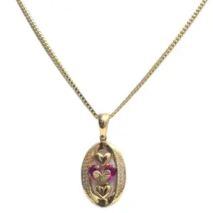 14KT solid miami cuban chain 2mm