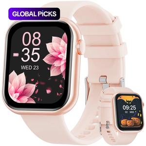 2025 new multifunctional men women's smartwatch, 1.85-inch smart watch with answer/make calls/100+ sports modes/message reminder, ip67 waterproof for android iphone, mother's day gift