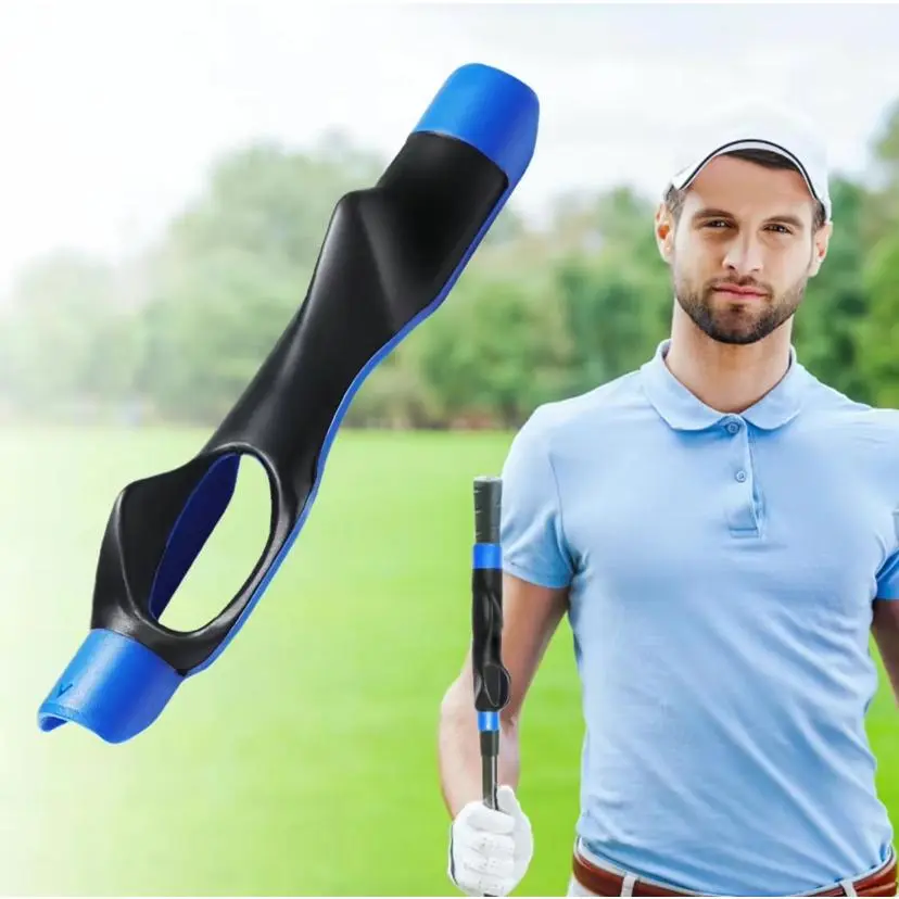 Right-Handed Golf Grip Trainer - Hitting Aid for Beginners to Enhance Hand Positioning & Learn Correct Posture, Outdoor Sports Accessory, Golf Hitting Aid