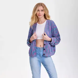 Women's V-Neck Button-Front Cardigan - Wild Fable