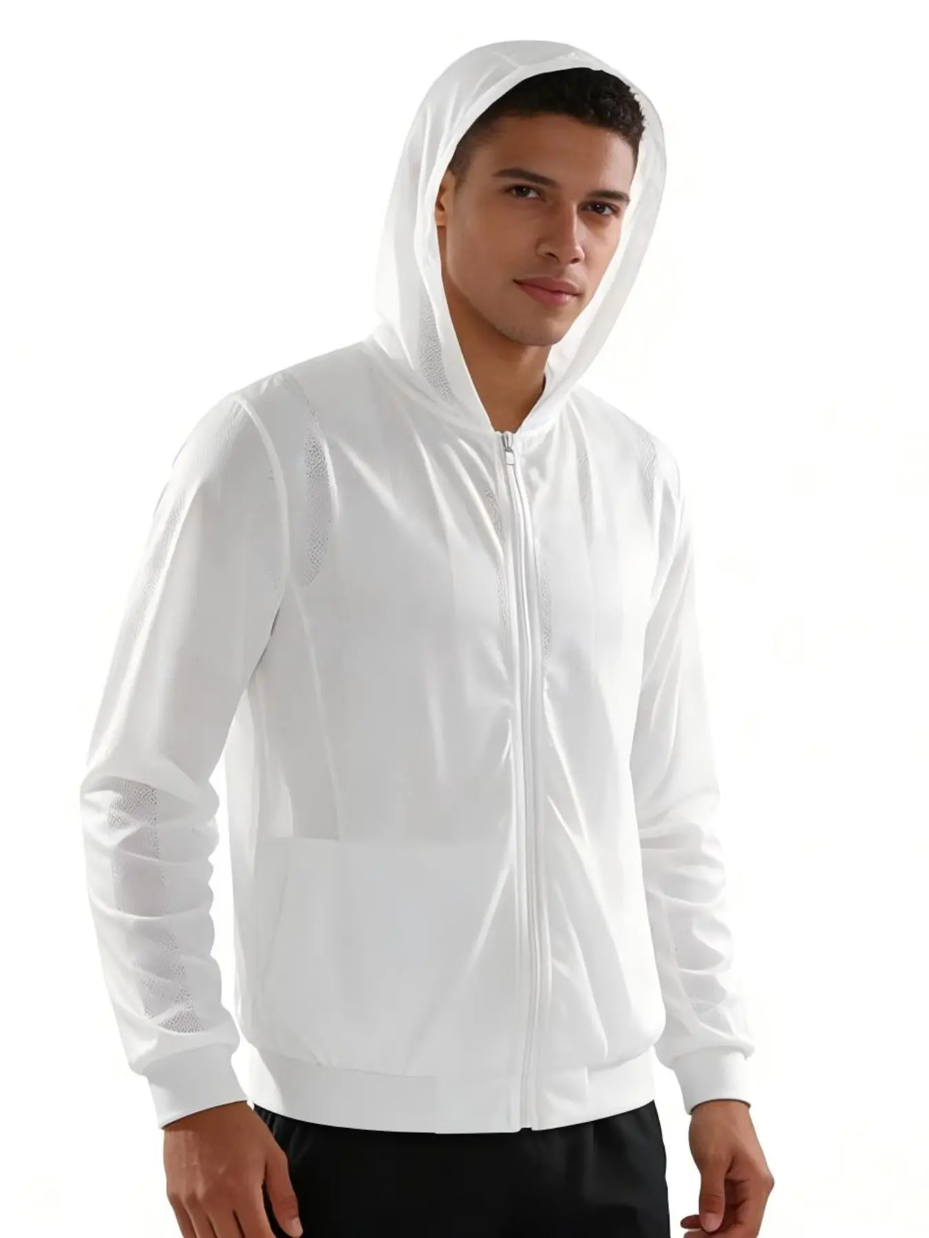 Men's Summer Lightweight Breathable Quick-Dry Sun Protection Fishing Suit, Casual Loose-Fitting Unisex Outdoor Wear
