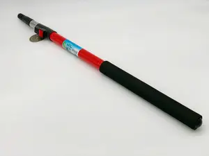 EcoFirm Tools fiberglass extension pole 3-5 FT, red (Special Adapter)