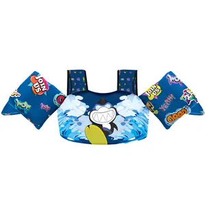 Chriffer Kids Sports Sweat Suit for 22-66 Pounds Boys and Girls, Toddler Floaties with Shoulder Harness Arm Wings  for 2, 3, 4, 5, 6, 7, 8 Years Old/Beach Pool Water Park Inflatable Swim