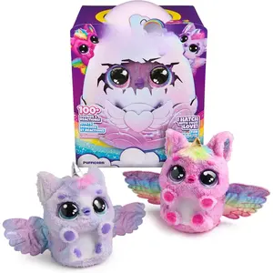 Mystery Hatch Pufficorn, Surprise Interactive Toy & Egg with Mist, Lights & Sounds (Styles May Vary), Kids Toys for Girls & Boys
