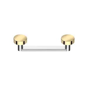 Internally Threaded Flat Circle Tops Flat Surface Barbell - ASTM F-136 Implant Grade Titanium