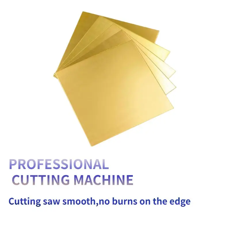 Smooth Brass Plate for Mechanical Processing, High-Quality Brass Sheet, Ideal for Precision Machining, Durable and Reliable Material