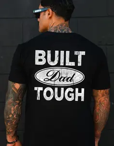 Built Dad Tough T-shirt, Funny Dad Pride Shirt, Blue Collar Dad Graphic Tee, Tough Father Humor Shirt, Fathers Day Gift, Dad Sweatshirt, Dad Hoodie