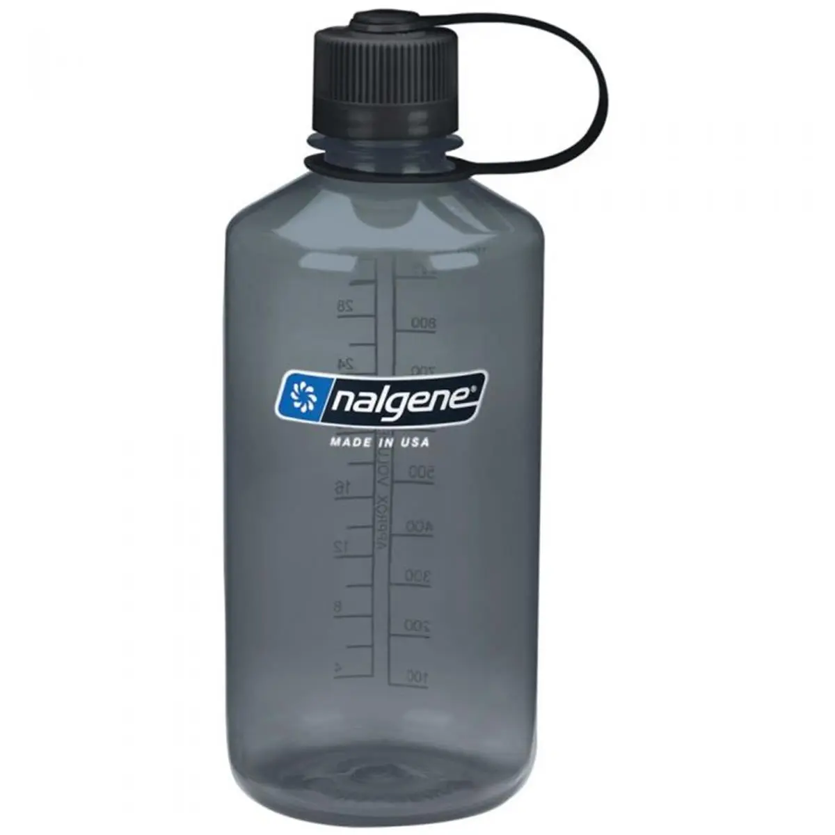 NALGENE 32oz Sustain Reusable Plastic Sports Water Bottle, Seafoam, Narrow-Mouth Style, Bag Compatible, Recycled Resin, Easy Drinking, Large Capacity, 0.2 Lbs, Unisex Adults, Large Sports Water Bottles, Reusable Plastic Sports Water Bottles