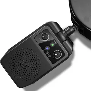 Mini Guitar Amp 5W Portable Small Electric Guitar Practice Amp  Rechargeable Guitar Amplifier Built-in 4 Effects Clean Distortion Overdrive Reverb, Black (JA-05G)