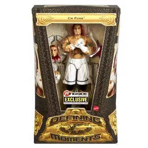 CM Punk (Shorts) - WWE 2026 Defining Moments (Wave 1) Ringside Exclusive Mattel WWE Toy Wrestling Action Figure