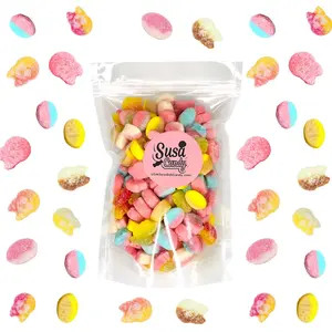 Bubs Swedish Candy -MIni Bubs Sweet/Sour Mix 1 lb Snack Bonbon Sugar Banana