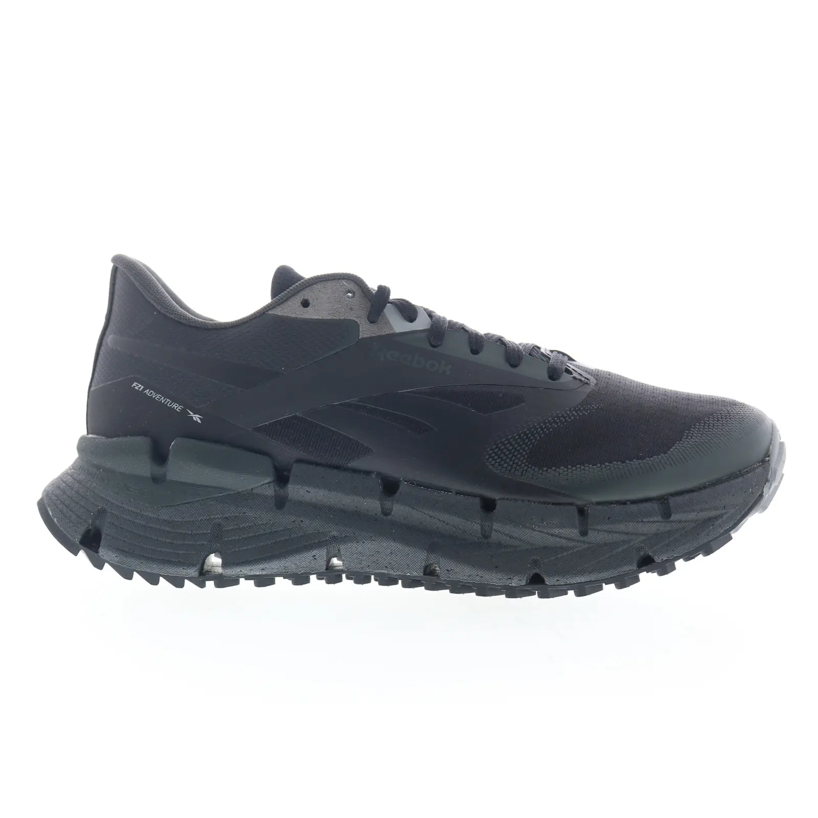 Reebok Floatzig Adventure 1 Mens Black Mesh Lifestyle Sneakers Shoes