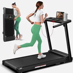 Mudfac Foldable Treadmills For Home 3.0Hp Walking Pad Treadmill Handle Bar
