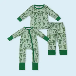 Kids girls St Patrick's day long sleeve pajama set