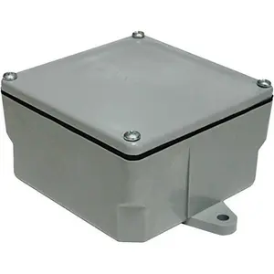 Cantex 5133710U 6 x 6 x 4 in. PVC Molded Junction Box