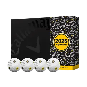 Callaway Golf Chrome Tour Major Series: Pittsburgh Golf Balls in White