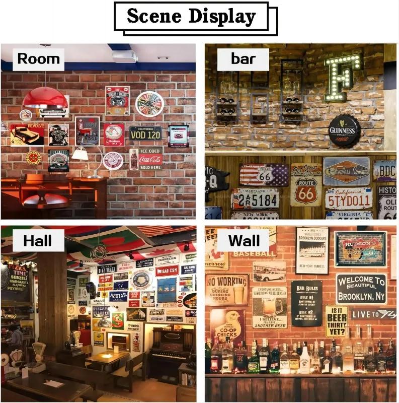 8x12inch Funny Sarcastic Vintage Metal Posters Tin Signs Decor Retro Plaque Metal Plate Home Wall Art Decor for Bar