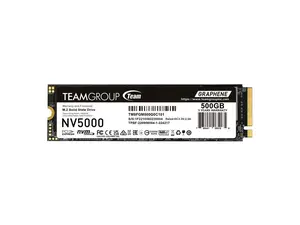 Team Group NV5000 M.2 2280 500GB PCIe 4.0 x4 with NVMe Internal Solid State Drive (SSD) TM8FGM500G0C101