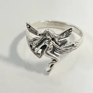 Sterling Silver 925 Fairy Ring Jewelry